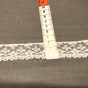 Plauen lace, 2 m, old Plauen lace, cotton lace, edge lace, insert lace, 7 patterns Muster7