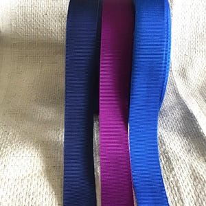 Grosgrain ribbon 3 cm wide cotton soft
