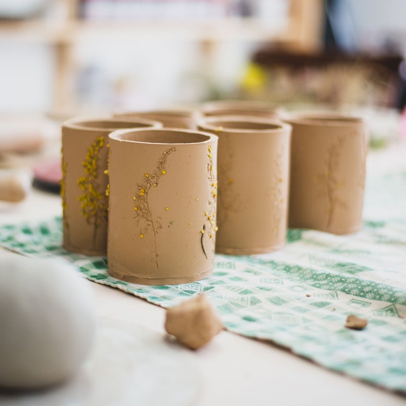 Personalized Pottery mug Ceramic Tea mug Unique handmade Etsy