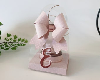 Mini Nutella Jar Holder/Mini Hazelnut Cream Jar Holder. SVG and Studio Template for Cricut and Silhouette.
