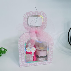 Sac cadeau. Modèle SVG et Studio pour Cricut et Silhouette Cameo