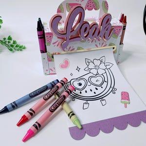 Activity Box Rolled Paper. SVG and Studio Template for Cricut and Silhouette Cameo