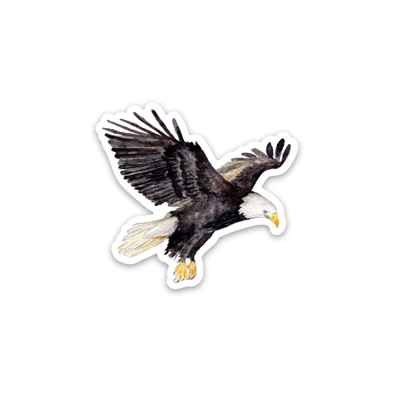 Eagle Sticker Etsy