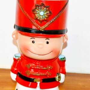 Beautiful XL 30 cm vintage ceramic money box collector&#39;s item 70s retro mid century shabby chic country style