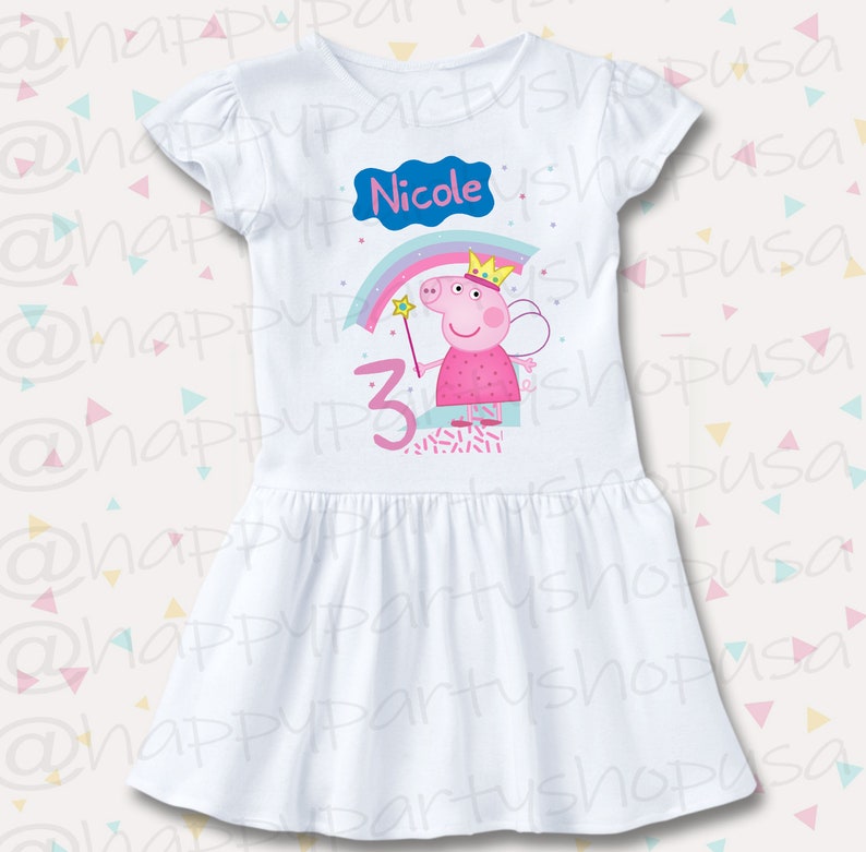 peppa pig birthday girl dress