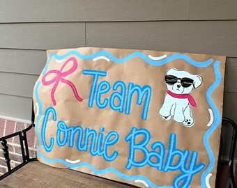 Team Connie Baby Banner