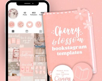 30 Bookstagram Bookish Canva Templates for Instagram Instagram
