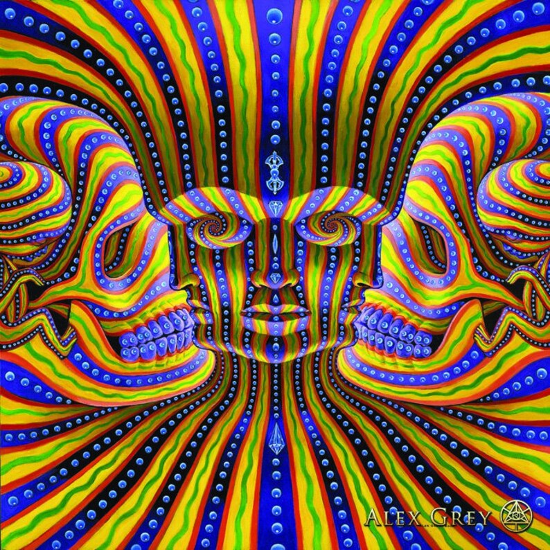 Alex Grey Lenticular Karte 2015 | Etsy
