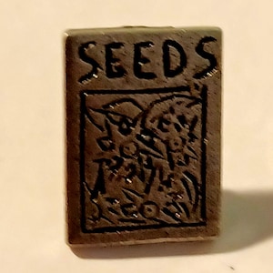 CLift Seed Packet Revers Hut Krawatte Pin Souvenir Neuheit 0581