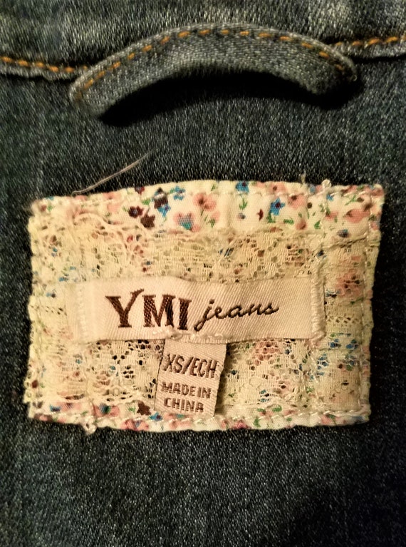 Vintage YMI Jeans Up Styled Jean Jacket XS - image 2