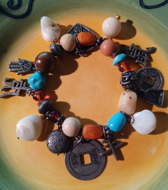 108 Tibetan Buddhist Mala Natural India Onyx Stone Bead Dual-use Women – My  Store