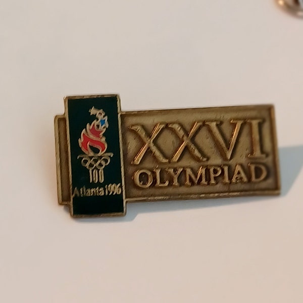 XXVI Olympiad Atlanta 1996 Olympic Lapel/Hat Pin Souvenir 0751