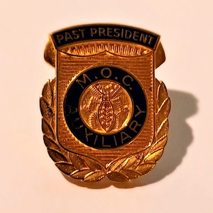 Vintage Military Order of the Cooties, Past President Lapel/Hat Pin Souvenir 0545