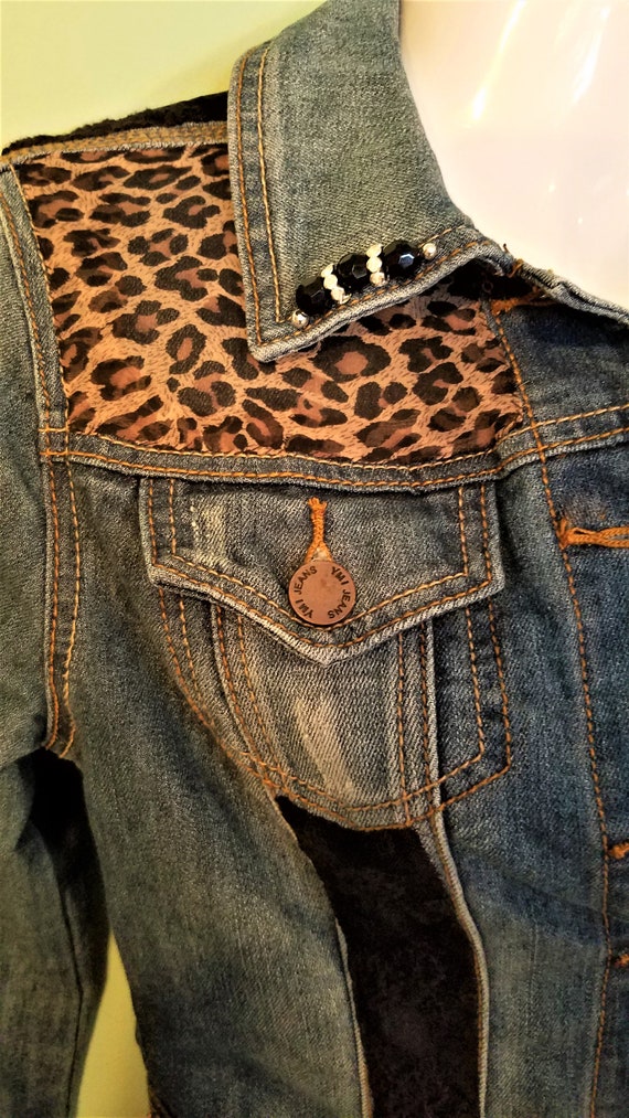 Vintage YMI Jeans Up Styled Jean Jacket XS - image 5
