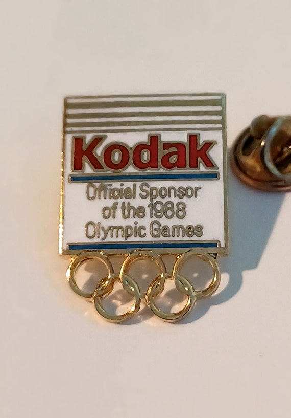 Kodak Official Sponsor of the 1988 Olympic Games L