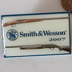 Smith & Wesson geweren reclame revers hoed stropdas pin souvenir 1542