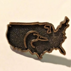 Ducks Unlimited 100 Acre Club Enamel Lapel Pin DU