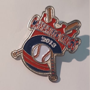 Camarillo Kings, California Baseball Little League Lapel/Hat Pin, Souvenir Traveling Team 2013 0121