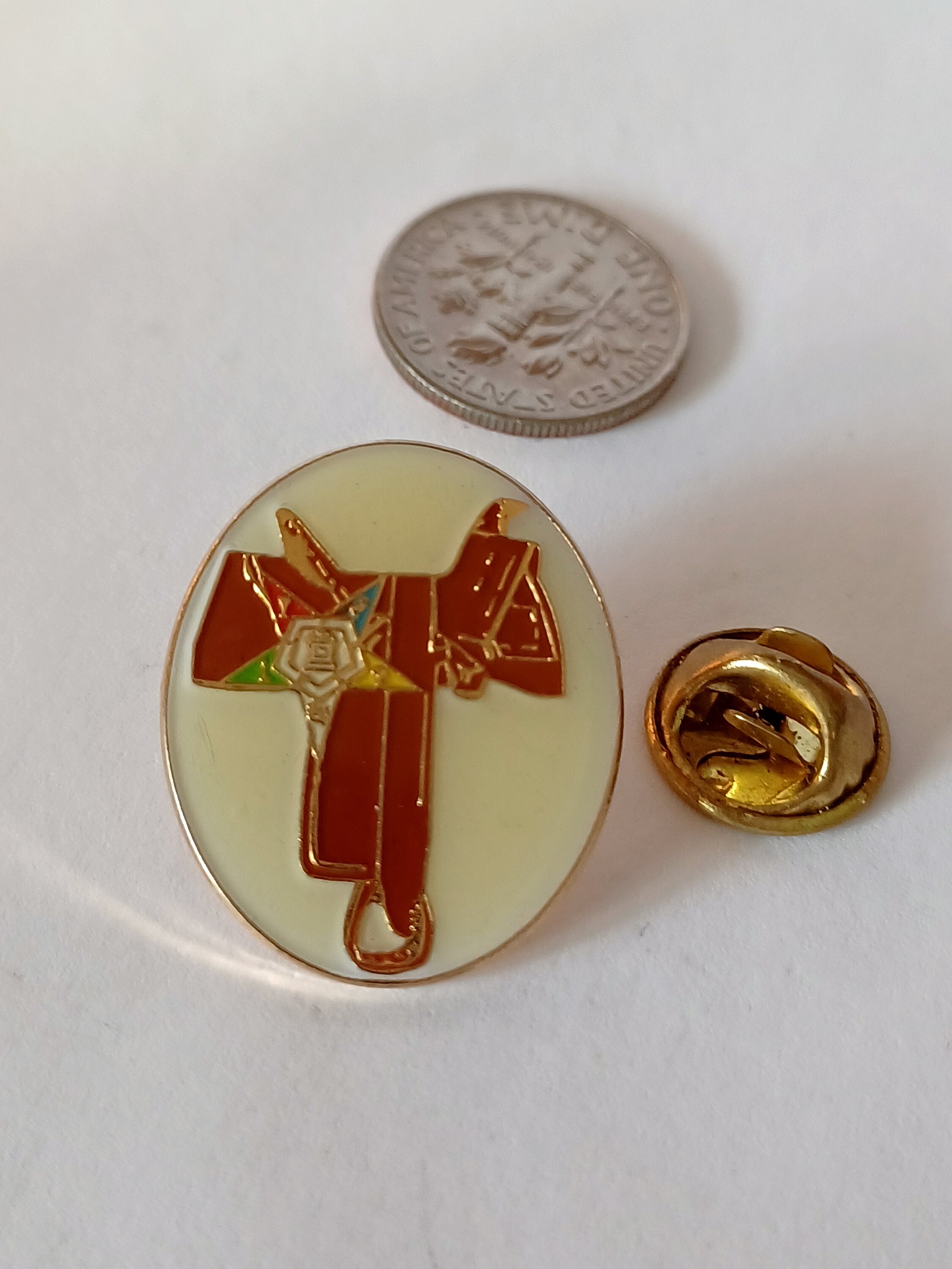 Masonic OES Order of the Eastern Star Saddle Club Lapel Hat 