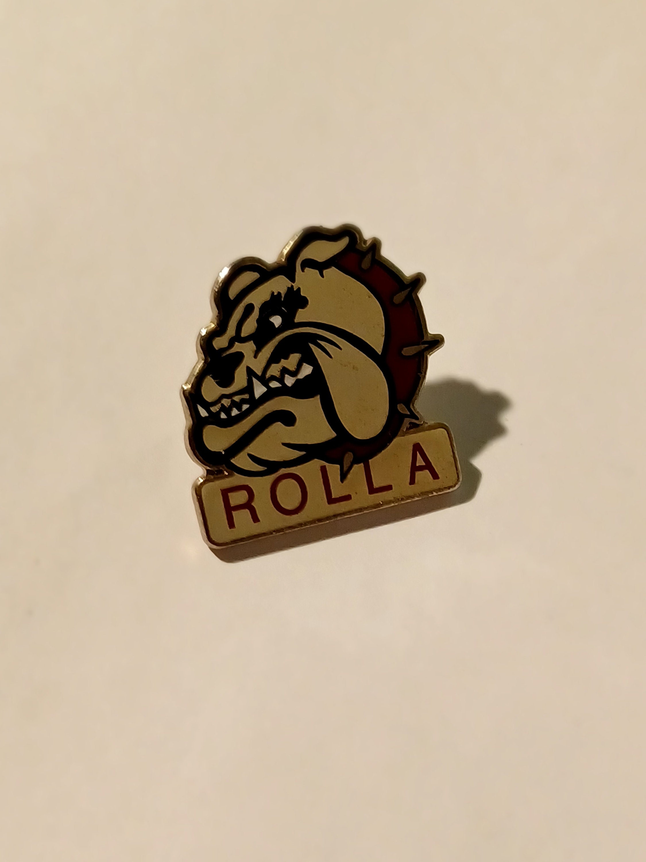 Rolla Senior High School Mascot Bulldog Maroon Silver Missouri picture