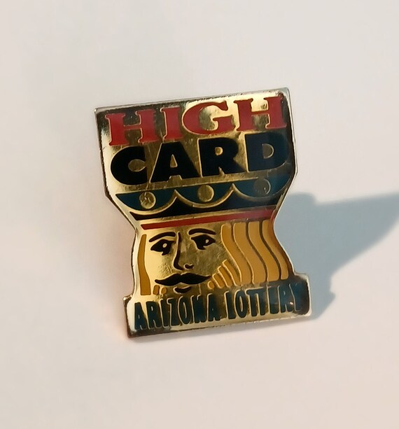 Arizona Lottery High Card Lapel/Hat Pin Souvenir … - image 1