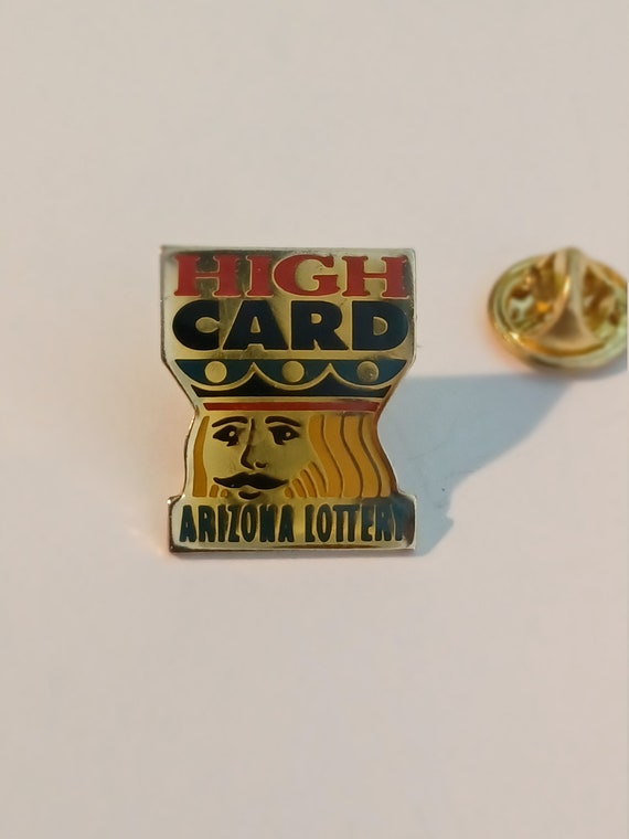 Arizona Lottery High Card Lapel/Hat Pin Souvenir … - image 2