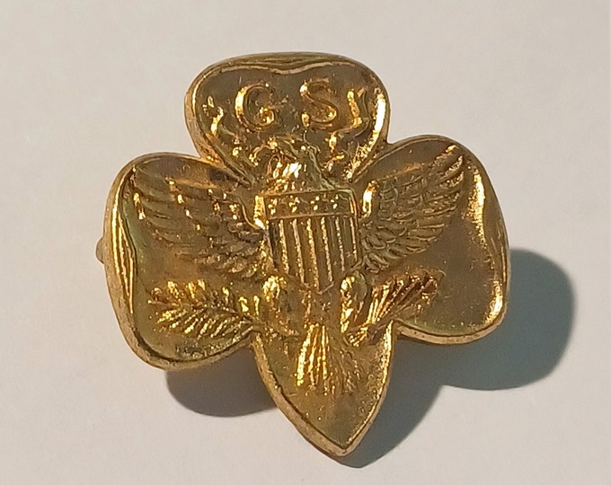 Girl Scout Eagle Seven Arrows Lapel/hat Pin Souvenir 0785 Etsy