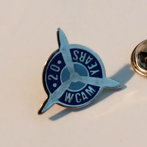 WCAM Waller County Aviation Museum Culver Aircraft 20 Years Lapel/Hat Pin Souvenir 0658