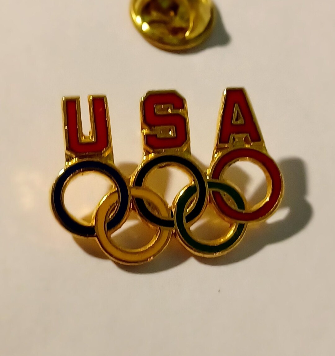 Pin's Olympique Atlanta 1996 – USA Team – 100 Ans Des Jeux – Collection Rare