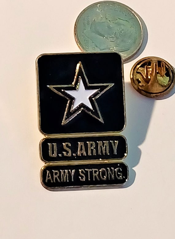 Strong Star Vintage US Army Strong Star Official Military Cap Yel… - Gem