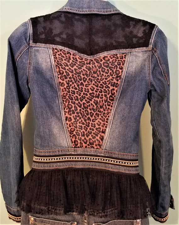 Vintage YMI Jeans Up Styled Jean Jacket XS - image 7