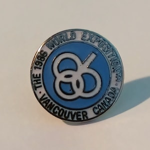 RARE The 1986 World Exposition Vancouver Canada Lapel/Hat Pin Souvenir 0665