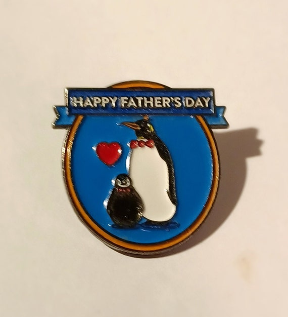 Walmart Hogeye Happy Fathers Day Penguins Lapel/Ha