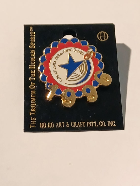 1996 アトランタ パラリンピック ラペルハット タイピン 記念品 新品
