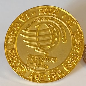 La Costa Resort Spa Carlsbad CA California 2002 World Golf Championships Accenture Match Play Lapel Hat Tie Pin Souvenir 0272