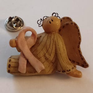 Honey And Me, Angel Cloth Pin Clip - Orange NEW - Inspirational Angels – Honey and Me Collective main image 4