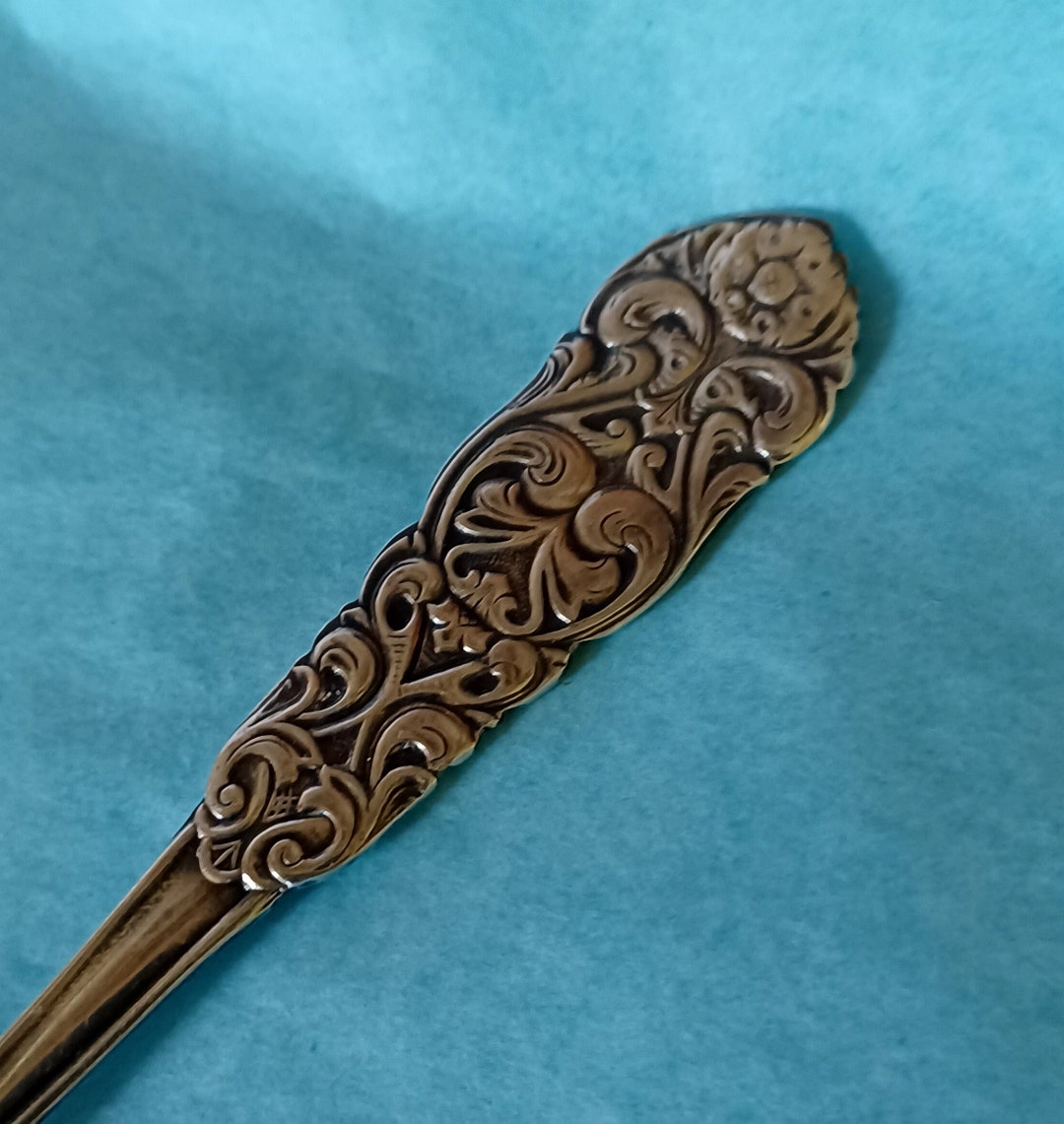 Vintage EPNS Made in Sweden Silver Rosette Floral Scalloped Etsy