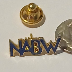 NABW National Association of Business Women Lapel Hat Tie Pin Souvenir 0466