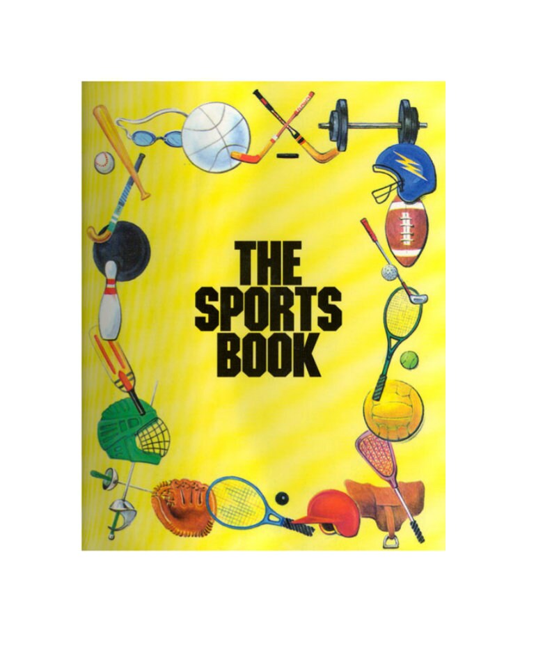 Sports Book Custom Sports Gift for Kids Custom Book for Etsy