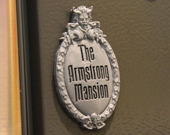 Gepersonaliseerde bordmagneet Disney's Haunted Mansion