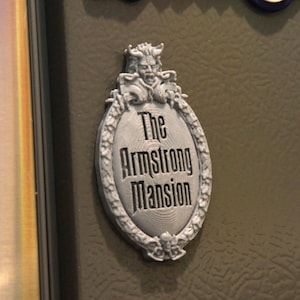 Disney&#39;s Haunted Mansion Personalized Sign Magnet