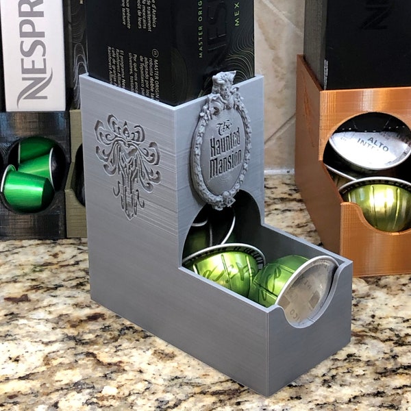 Special Edition Haunted Mansion Nespresso Vertuoline Capsule / Pod Dispenser / Holder