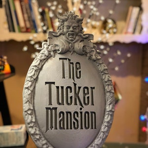 Disney's Haunted Mansion Personalized sign and keychain / Ornament - Your name here