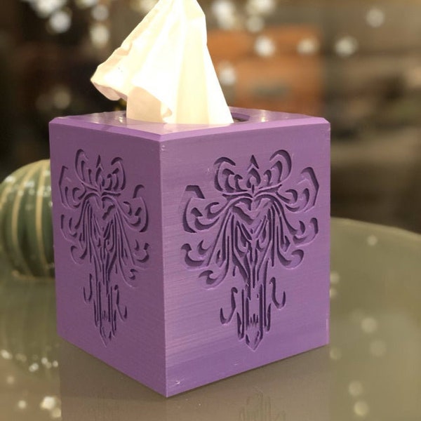 Haunted Mansion Wallpaper inspired Tissue Box Cover