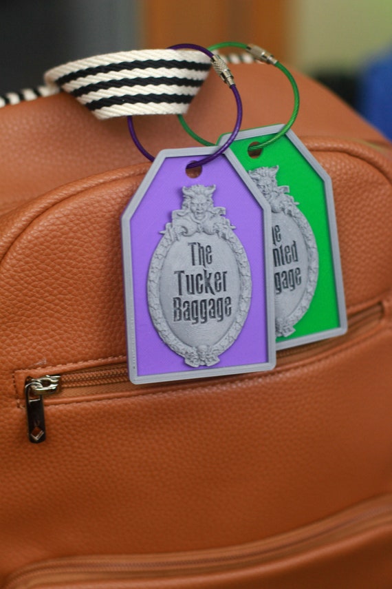 Haunted mansion cheap luggage tag