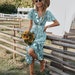 Bohemian Print Gathered Bust Midi Dress - Boho Dresses for Women - Spring Dress - Summer Dress for women - summer boho dress 