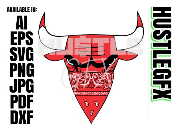 Chi Raq Bulls Vector Etsy
