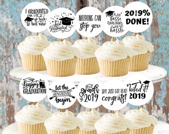 Graduation Cupcake Etsy