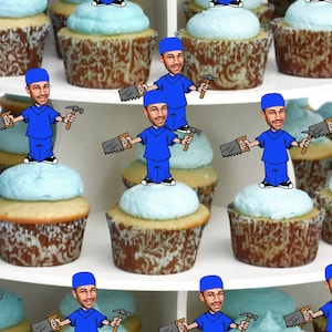 Personalized Surgeon Doctor Orthopedic Cupcake Toppers Graduation Retirement DIGITAL