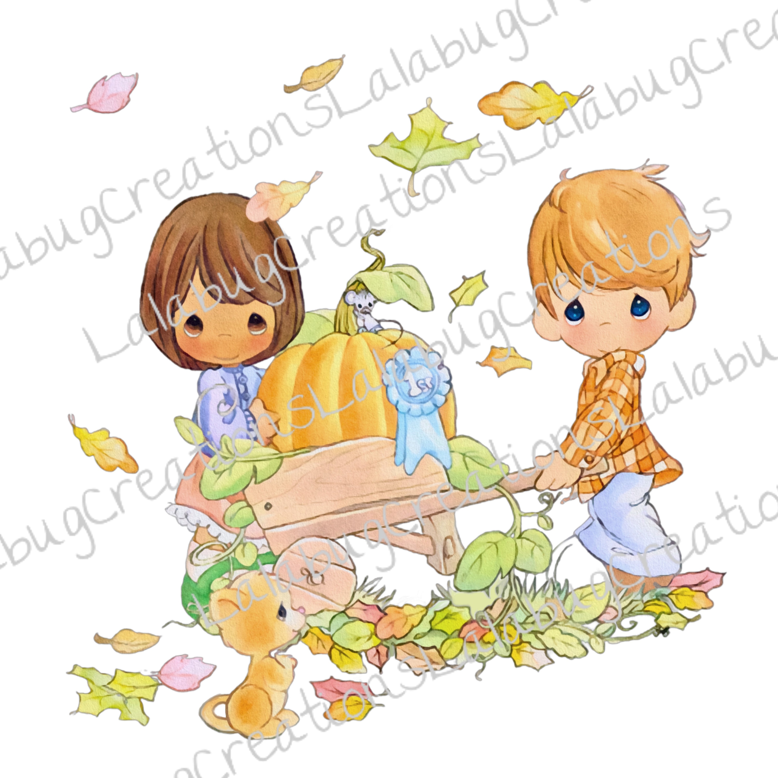 Digital Clip Art Precious Moments Fall Halloween - Etsy UK